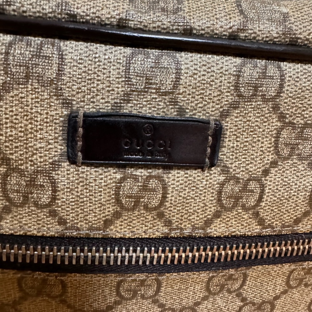 Gucci Gg Supreme sling cross-bag Unisex Large size - Picture 14 of 16